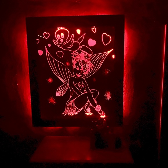 My etched mirror artwork one of a inf - Picture 12 of 16